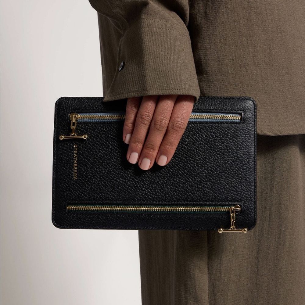Strathberry Double Zip Pouch - Picture 2 of 7